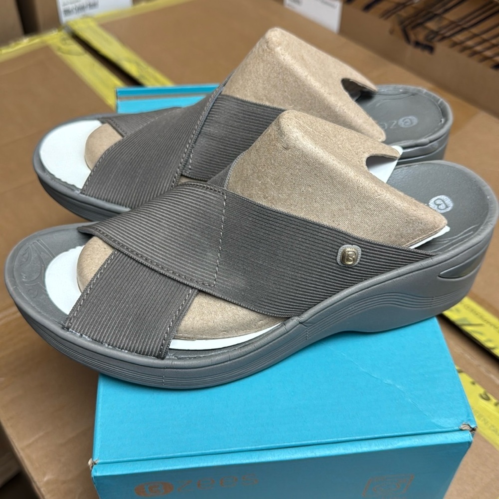 Bzees Desire Wedge Sandal (WIDE)